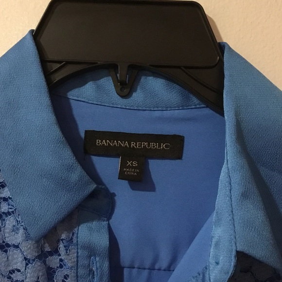 Banana Republic Sky Blue Lace Dress - Picture 2 of 5